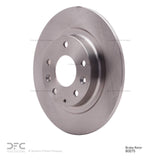 Dynamic Friction 2016-2018 Mazda CX-3 Rear Brake Rotor (281x9.5 Solid) by Dynamic Friction Company 600-80075