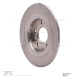 Dynamic Friction 2016-2018 Mazda CX-3 Rear Brake Rotor (281x9.5 Solid) by Dynamic Friction Company 600-80075