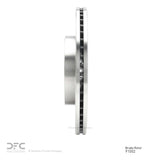 Dynamic Friction 2004-2006 Scion XA Front Brake Rotor (255x22 Vented) by Dynamic Friction Company 600-91002