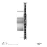 Dynamic Friction 2005-2007 BMW 120i (Mexico) Front Brake Rotor by Dynamic Friction Company 600-92046