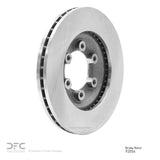 Dynamic Friction 2012-2018 Chevrolet Colorado Front Brake Rotor by Dynamic Friction Company 600-92056