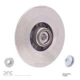 Dynamic Friction 2010-2014 Renault Safrane (Mexico) Rear Brake Rotor by Dynamic Friction Company 600-92095