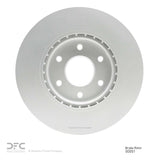 Dynamic Friction 2010-2018 Nissan Patrol (Latin America) Front GeoSPEC Coated Rotor by Dynamic Friction Company 604-00001
