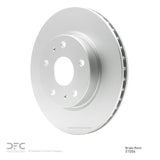 Dynamic Friction 2007-2019 Suzuki SX4 Front GeoSPEC Coated Rotor (280x22 Vented) by Dynamic Friction Company 604-01004