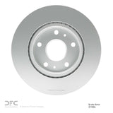 Dynamic Friction 2007-2019 Suzuki SX4 Front GeoSPEC Coated Rotor (280x22 Vented) by Dynamic Friction Company 604-01004