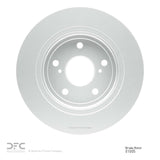 Dynamic Friction 2007-2014 Suzuki SX4 Rear GeoSPEC Coated Rotor (278x9 Solid) by Dynamic Friction Company 604-01005