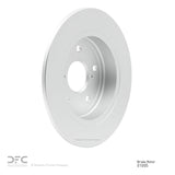 Dynamic Friction 2007-2014 Suzuki SX4 Rear GeoSPEC Coated Rotor (278x9 Solid) by Dynamic Friction Company 604-01005
