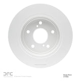 Dynamic Friction 2010-2013 Suzuki Kizashi Rear GeoSPEC Coated Rotor (278x12 Solid) by Dynamic Friction Company 604-01006