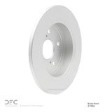 Dynamic Friction 2010-2013 Suzuki Kizashi Rear GeoSPEC Coated Rotor (278x12 Solid) by Dynamic Friction Company 604-01006