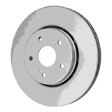 Dynamic Friction 2010-2013 Suzuki Kizashi Front GeoSPEC Coated Rotor (300x26 Vented) by Dynamic Friction Company 604-01007