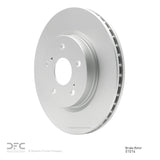 Dynamic Friction 2006-2017 Suzuki Grand Vitara Front GeoSPEC Coated Rotor (295x25 Vented) by Dynamic Friction Company 604-01014