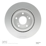 Dynamic Friction 2006-2017 Suzuki Grand Vitara Front GeoSPEC Coated Rotor (295x25 Vented) by Dynamic Friction Company 604-01014