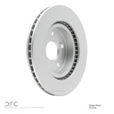 Dynamic Friction 2006-2017 Suzuki Grand Vitara Front GeoSPEC Coated Rotor (295x25 Vented) by Dynamic Friction Company 604-01014