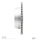 Dynamic Friction 1977-1988 Porsche 928 Rear GeoSPEC Coated Rotor (289x20 Vented) by Dynamic Friction Company 604-02006