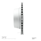 Dynamic Friction 1984-1989 Porsche 911 Rear GeoSPEC Coated Rotor (290x23.8 Vented) by Dynamic Friction Company 604-02017