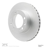 Dynamic Friction 1989-1997 Porsche 911 Front GeoSPEC Coated Rotor (298x27.8 Vented) by Dynamic Friction Company 604-02023