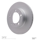 Dynamic Friction 1997-2004 Porsche Boxster Front GeoSPEC Coated Rotor (298x24 Vented) by Dynamic Friction Company 604-02028