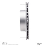 Dynamic Friction 1997-2004 Porsche Boxster Front GeoSPEC Coated Rotor (298x24 Vented) by Dynamic Friction Company 604-02028