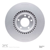Dynamic Friction 2008-2009 Porsche Cayenne Front GeoSPEC Coated Rotor (368x36 Vented) by Dynamic Friction Company 604-02092