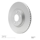 Dynamic Friction 2011-2025 Hyundai Tucson Front GeoSPEC Coated Rotor (320x28 Vented) by Dynamic Friction Company 604-03003