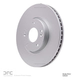Dynamic Friction 2005-2024 Hyundai Veloster Front GeoSPEC Coated Rotor (300x28 Vented) by Dynamic Friction Company 604-03020