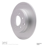 Dynamic Friction 2005-2020 Hyundai Sonata Rear GeoSPEC Coated Rotor (283x10 Solid) by Dynamic Friction Company 604-03021