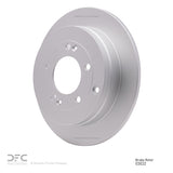 Dynamic Friction 2006-2009 Hyundai Azera Rear GeoSPEC Coated Rotor (284x10 Solid) by Dynamic Friction Company 604-03022