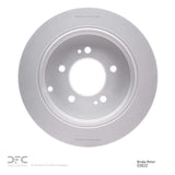 Dynamic Friction 2006-2009 Hyundai Azera Rear GeoSPEC Coated Rotor (284x10 Solid) by Dynamic Friction Company 604-03022