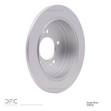 Dynamic Friction 2006-2009 Hyundai Azera Rear GeoSPEC Coated Rotor (284x10 Solid) by Dynamic Friction Company 604-03022