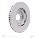 Dynamic Friction 2009-2014 Hyundai Genesis Sedan Front GeoSPEC Coated Rotor (330x30 Vented) by Dynamic Friction Company 604-03028