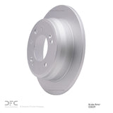 Dynamic Friction 2009-2016 Hyundai Tucson Rear GeoSPEC Coated Rotor (262x10 Solid) by Dynamic Friction Company 604-03029