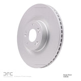 Dynamic Friction 2011-2017 Genesis G80 Front GeoSPEC Coated Rotor (345x30 Vented) by Dynamic Friction Company 604-03036