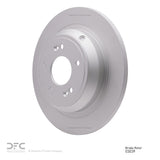 Dynamic Friction 2009-2020 Genesis G80 Rear GeoSPEC Coated Rotor (314x13 Solid) by Dynamic Friction Company 604-03039