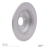 Dynamic Friction 2009-2020 Genesis G80 Rear GeoSPEC Coated Rotor (314x13 Solid) by Dynamic Friction Company 604-03039