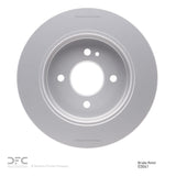 Dynamic Friction 2012-2025 Dodge Attitude (Mexico) Rear GeoSPEC Coated Rotor (262x10 Solid) by Dynamic Friction Company 604-03041