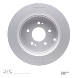 Dynamic Friction 2007-2009 Hyundai Santa Fe Rear GeoSPEC Coated Rotor (302x11.1 Solid) by Dynamic Friction Company 604-03046