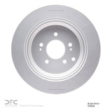 Dynamic Friction 2007-2012 Hyundai Veracruz Rear GeoSPEC Coated Rotor (324x12 Solid) by Dynamic Friction Company 604-03048