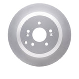 Dynamic Friction 2007-2012 Hyundai Veracruz Rear GeoSPEC Coated Rotor (324x12 Solid) by Dynamic Friction Company 604-03048