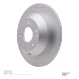 Dynamic Friction 2010-2021 Hyundai Santa Fe Sport Rear GeoSPEC Coated Rotor (302x11 Solid) by Dynamic Friction Company 604-03050
