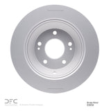 Dynamic Friction 2010-2021 Hyundai Santa Fe Sport Rear GeoSPEC Coated Rotor (302x11 Solid) by Dynamic Friction Company 604-03050
