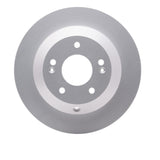Dynamic Friction 2010-2021 Hyundai Santa Fe Sport Rear GeoSPEC Coated Rotor (302x11 Solid) by Dynamic Friction Company 604-03050