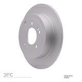 Dynamic Friction 2016-2022 Hyundai Tucson Rear GeoSPEC Coated Rotor (302x10 Solid) by Dynamic Friction Company 604-03052
