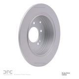 Dynamic Friction 2016-2022 Hyundai Tucson Rear GeoSPEC Coated Rotor (302x10 Solid) by Dynamic Friction Company 604-03052