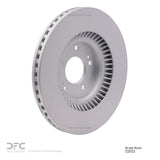 Dynamic Friction 2013-2020 Hyundai Santa Fe Sport Front GeoSPEC Coated Rotor (320x28 Vented) by Dynamic Friction Company 604-03053