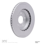 Dynamic Friction 2015-2025 Hyundai Kona EV Front GeoSPEC Coated Rotor (305x25 Vented) by Dynamic Friction Company 604-03054