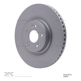 Dynamic Friction 2018-2020 Genesis G80 Front GeoSPEC Coated Rotor (360x30 Vented) by Dynamic Friction Company 604-03057