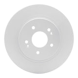 Dynamic Friction 2019-2025 Hyundai Santa Fe Rear GeoSPEC Coated Rotor (305x11 Solid) by Dynamic Friction Company 604-03060
