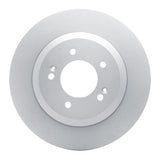 Dynamic Friction 2019-2022 Hyundai Veloster N Rear GeoSPEC Coated Rotor (300x12 Solid) by Dynamic Friction Company 604-03065