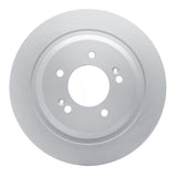 Dynamic Friction 2021-2025 Hyundai Tucson Rear GeoSPEC Coated Rotor (300x10 Solid) by Dynamic Friction Company 604-03068