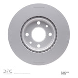 Dynamic Friction 2009-2019 Dodge Vision (Mexico) Front GeoSPEC Coated Rotor (258x22 Vented) by Dynamic Friction Company 604-07002